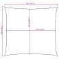 Preview: Sonnensegel Oxford-Gewebe Quadratisch 2,5x2,5 m Blau