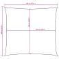 Preview: Sonnensegel Oxford-Gewebe Quadratisch 7x7 m Blau