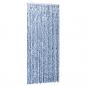 Preview: Fliegenvorhang Blau und Weiß 100x230 cm Chenille