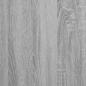Preview: Nachttisch Grau Sonoma 38x35x56 cm Holzwerkstoff