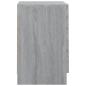 Preview: Nachttische 2 Stk. Grau Sonoma 38x35x56 cm Holzwerkstoff