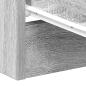 Preview: Nachttische 2 Stk. Grau Sonoma 38x35x56 cm Holzwerkstoff