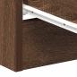 Preview: Nachttische 2 Stk. Braun Eichen-Optik 38x35x56 cm Holzwerkstoff