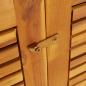 Preview: Gartenbox 280x87x104 cm Massivholz Akazie