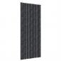 Preview: Fliegenvorhang Anthrazit 100x230 cm Chenille