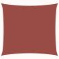 Preview: Sonnensegel Oxford-Gewebe Quadratisch 3x3 m Terrakotta-Rot