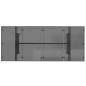 Preview: Gartentisch mit Glasplatte Grau 190x80x74 cm Poly Rattan