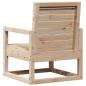 Preview: 3-tlg. Garten-Lounge-Set Massivholz Kiefer