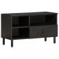 Preview: ARDEBO.de - TV-Schrank 80x33x46 cm Massivholz Mango