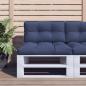 Preview: ARDEBO.de - Palettenkissen-Set Marineblau 70x40x12 cm Stoff