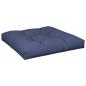 Preview: Palettenkissen-Set Marineblau 70x40x12 cm Stoff