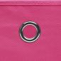 Preview: Aufbewahrungsboxen mit Deckeln 4 Stk. 28x28x28 cm Rosa