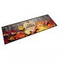 Preview: ARDEBO.de - Küchenteppich Waschbar Herbst 45x150 cm Samt