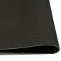 Preview: Küchenteppich Waschbar Morgen Schwarz 60x180 cm Samt