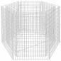 Preview: Sechseckiges Gabionen-Hochbeet 160×140×100 cm