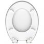 Preview: SCHÜTTE WC-Sitz mit Absenkautomatik GREY STEEL Hochglanz MDF