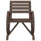 Preview: Gartenstühle 2 Stk. 58x58x78,5 cm Massivholz Tanne