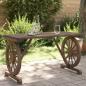 Preview: ARDEBO.de - Gartentisch 115x55x65 cm Massivholz Tanne