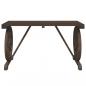 Preview: Gartentisch 115x55x65 cm Massivholz Tanne