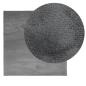 Preview: Teppich OVIEDO Kurzflor Anthrazit 200x200 cm