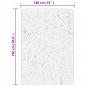 Preview: Teppich OVIEDO Kurzflor Grau 160x230 cm