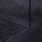 Preview: Teppich OVIEDO Kurzflor Schwarz 200x280 cm