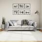 Preview: ARDEBO.de - Teppich OVIEDO Kurzflor Creme 200x200 cm