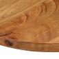 Preview: Tischplatte Ø 80x2,5 cm Rund Massivholz Mango