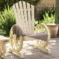 Preview: ARDEBO.de - Adirondack-Gartenstuhl Massivholz Tanne