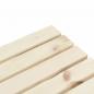 Preview: Garten-Couchtisch 90x50x40 cm Massivholz Tanne