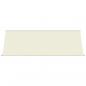 Preview: Markise Einziehbar Creme 400x150 cm Stoff und Stahl
