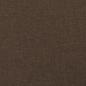 Preview: Bettgestell Dunkelbraun 200x200 cm Stoff