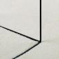 Preview: Teppich OVIEDO Kurzflor Creme 240x340 cm