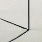 Preview: Teppich OVIEDO Kurzflor Creme Ø 200 cm