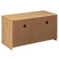 Preview: TV-Schrank SAUDA Eiche-Optik 99x43x55 cm Massivholz Kiefer