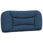 Preview: Bettgestell mit LED Blau 90x200 cm Stoff