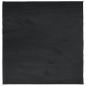 Preview: Teppich OVIEDO Kurzflor Schwarz 240x240 cm