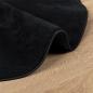 Preview: Teppich OVIEDO Kurzflor Schwarz Ø 200 cm