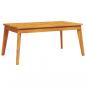 Preview: Garten-Esstisch 100x55x45 cm Massivholz Akazie