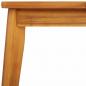 Preview: Garten-Esstisch 100x55x45 cm Massivholz Akazie