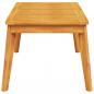 Preview: Garten-Esstisch 100x55x45 cm Massivholz Akazie