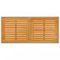 Preview: Gartentisch mit Akazienholz-Platte 115x54x74 cm Poly Rattan