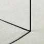 Preview: Teppich OVIEDO Kurzflor Creme 160x230 cm