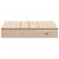 Preview: Sandkasten mit Deckel 111x111x19,5 cm Massivholz Kiefer