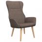 Preview: Relaxsessel Taupe Stoff
