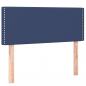 Preview: Kopfteil Blau 80x5x78/88 cm Stoff