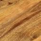 Preview: Tischplatte 110x40x2,5 cm Oval Massivholz Mango