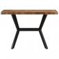 Preview: Esstisch 110x55x75 cm Massivholz Mango