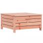 Preview: Gartenhocker mit Kissen Massivholz Douglasie