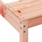 Preview: Picknicktisch 110x134x75 cm Massivholz Douglasie